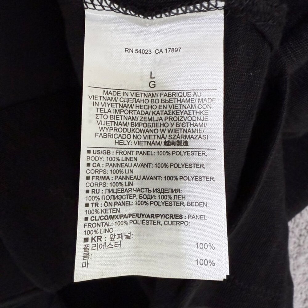 Banana Republic Mixed Media linen sleeveless top / tank - Picture 4 of 4